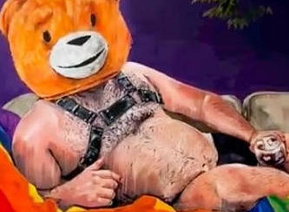 Un mural dedicado a los osos en Australia ha sido vandalizado por homófobos